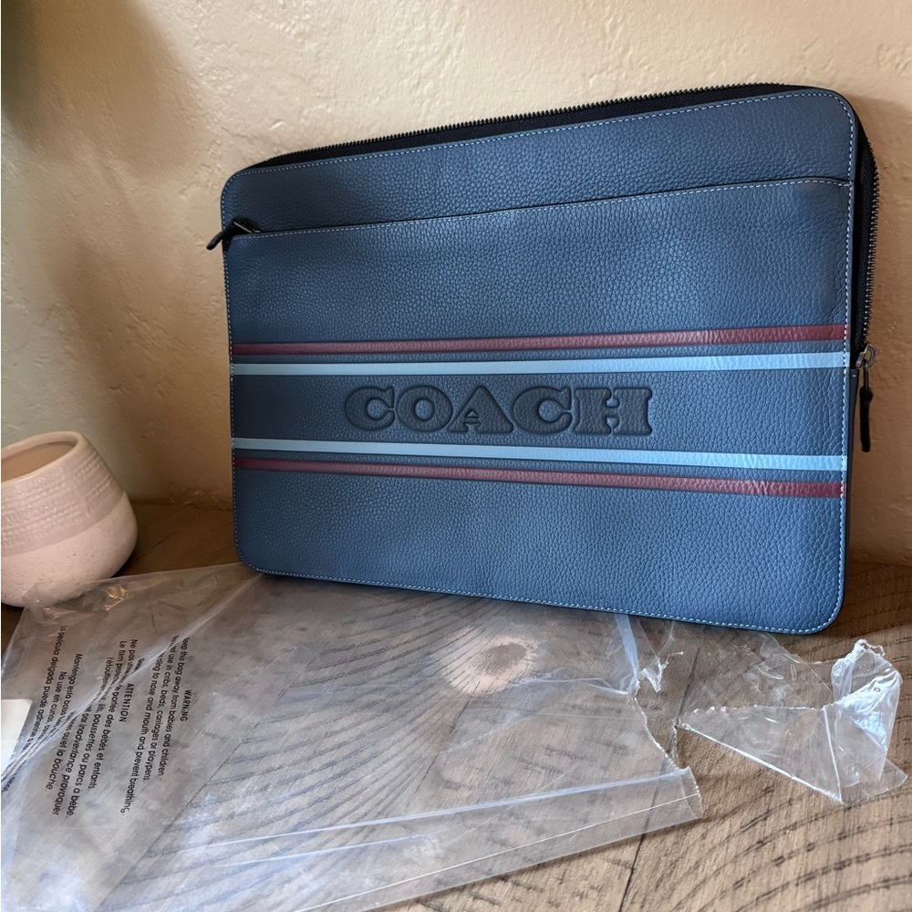 Coach laptop sleeve